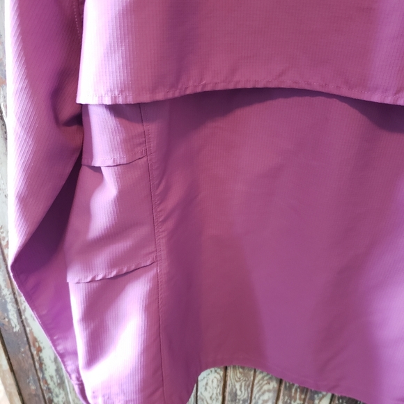 Duluth Trading Wind Shirt Purple 2XL - Picture 4 of 9